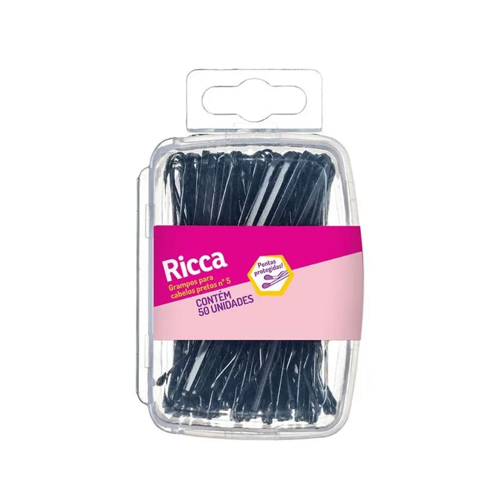 Grampo para Cabelos Pretos Nº5 - Ricca
