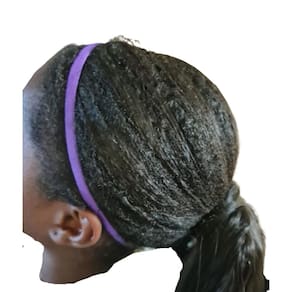 12 Elásticos Faixa Cabelo Colorida Esportes Corrida