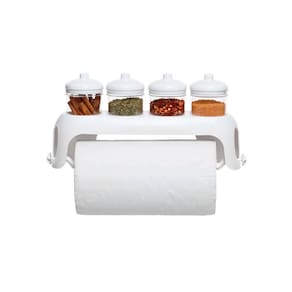 Porta Papel Toalha E Condimentos Branco