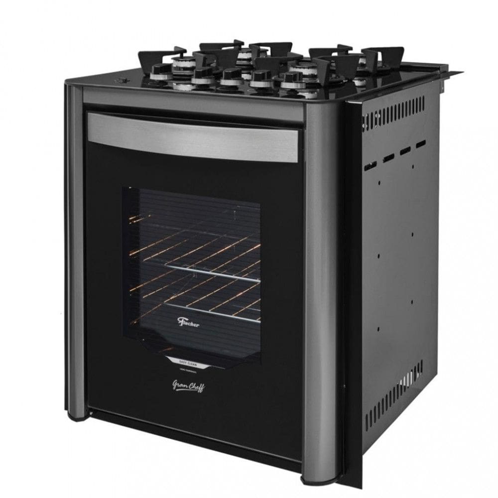 Fogão de Embutir 4 Bocas Fischer Acendimento Automático Gran Cheff