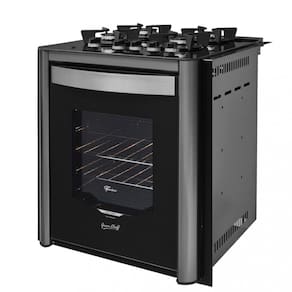 Fogão de Embutir 4 Bocas Fischer Acendimento Automático Gran Cheff