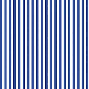 Papel De Parede Faixa Azul E Branco Autocolante Sala Quarto