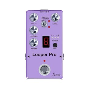 Pedal de Loop e Afinador Rowin RE-05 Loop Pro C/ Efeitos - PD1193