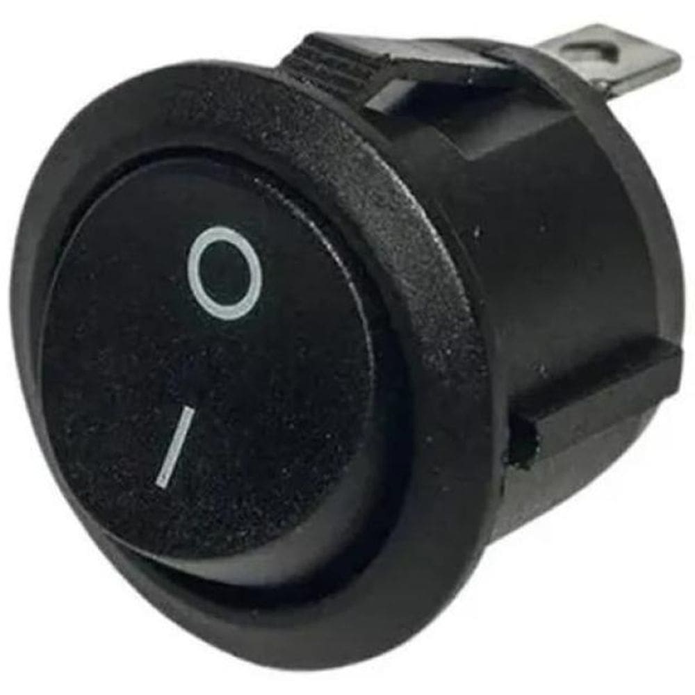 Kit Botão Chave Tictac Liga/Desliga Gangorra On/Off com 10
