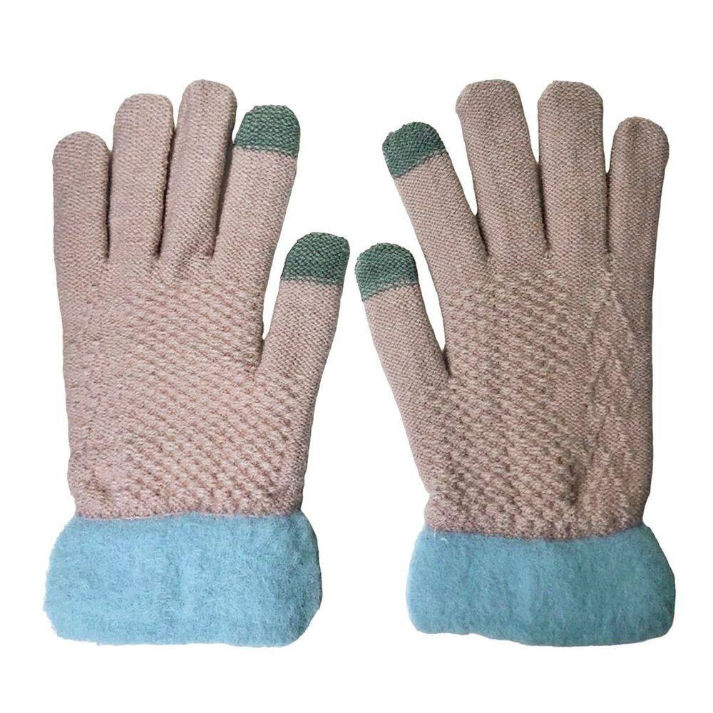 Luva Inverno Feminina Redstar Winter Touch Screen Tricô Lã