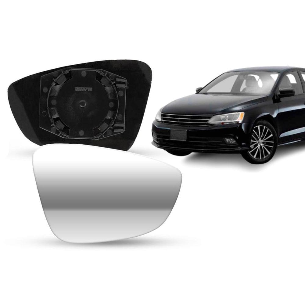 Lente De Retrovisor Com Base Jetta 11-16 Ldo Direito