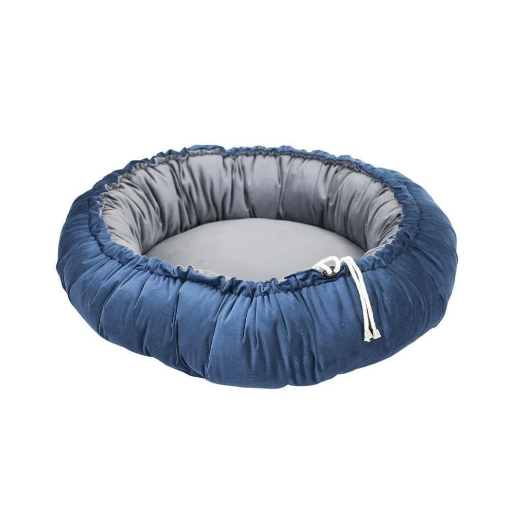 Cama Pet Smart Cinza-azul 50x50x20cm