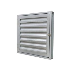 Porta Alçapão Alumínio Galvanizado 60x60 R120 Silver - Prata - Cinza
