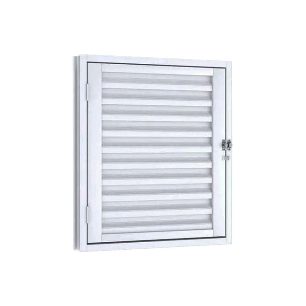 Portinhola Porta Alçapão Aço Laminado 60x80 R120 Evidence - Branco - Branco