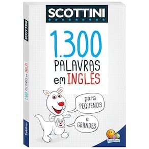 Dicionário Scottini - 1300 Palavras Em Inglês