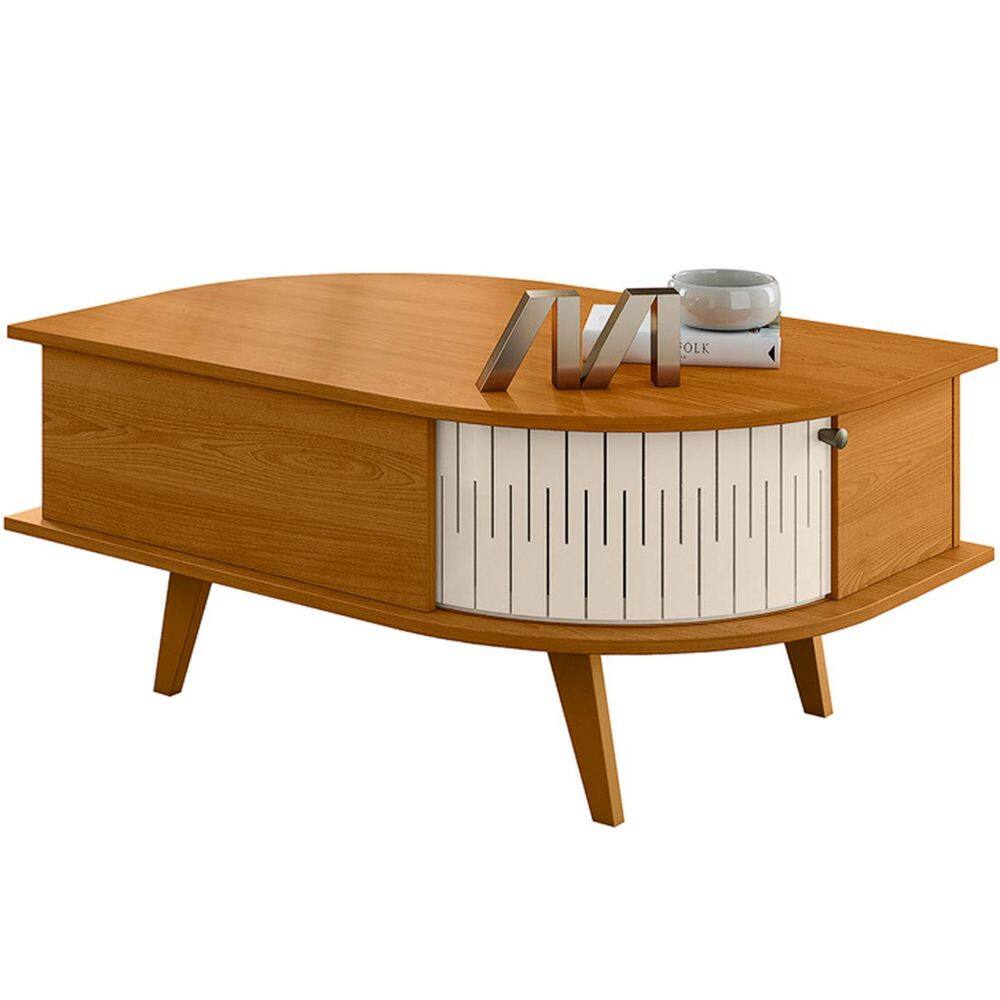 Mesa de Centro Índia 2 Portas 90x60 cm