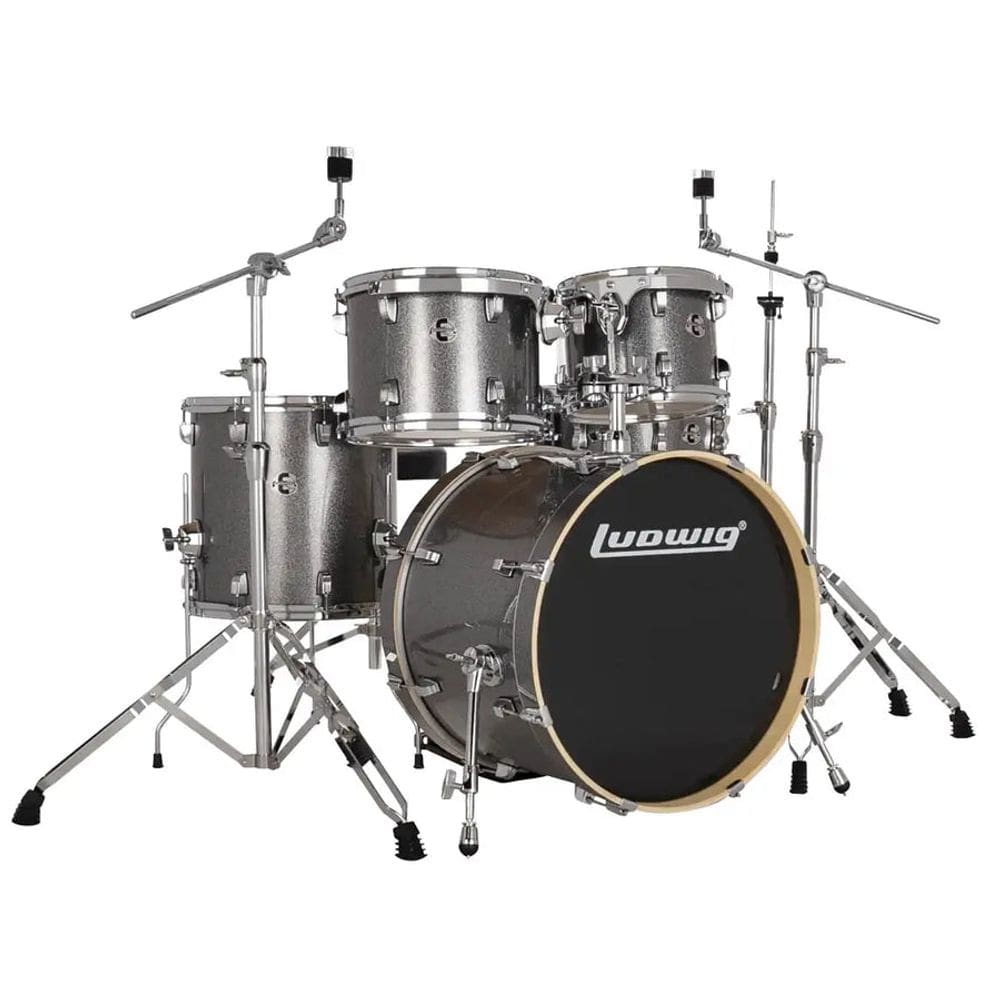 Bateria Ludwig Evolution Series Outfit 5 pcs com hardware