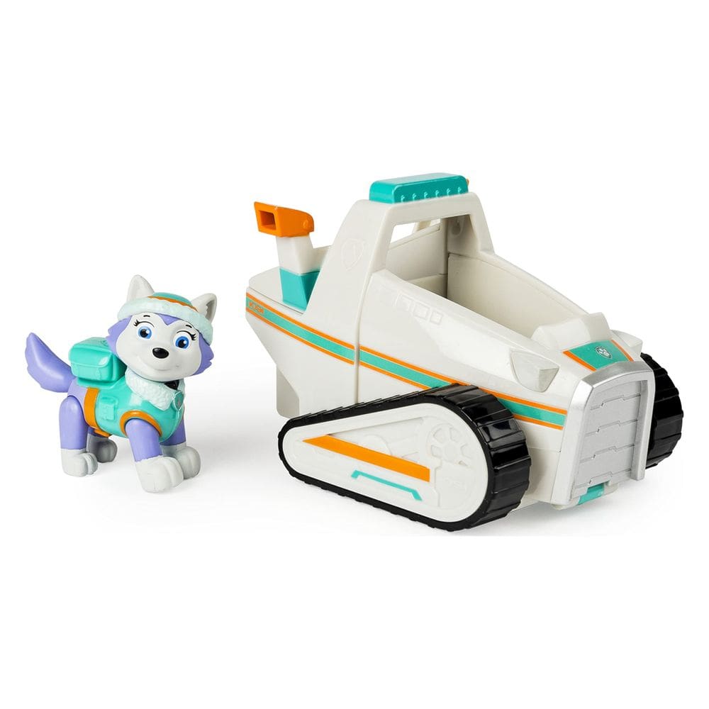 Veículo de brinquedo Paw Patrol Everest`s Rescue Snowmobile com boneco
