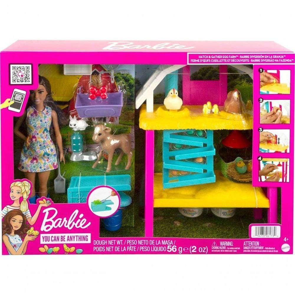 Barbie Diversão Na Fazenda - Mattel Hgy88