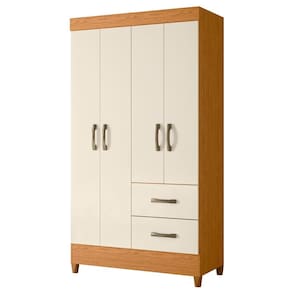 Guarda Roupa Mobi 4 Portas e 2 Gavetas - Móveis Albatroz