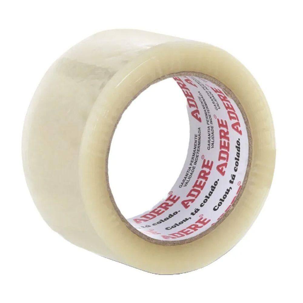 Fita De Empacotamento Transparente Adere - 48mmx100m