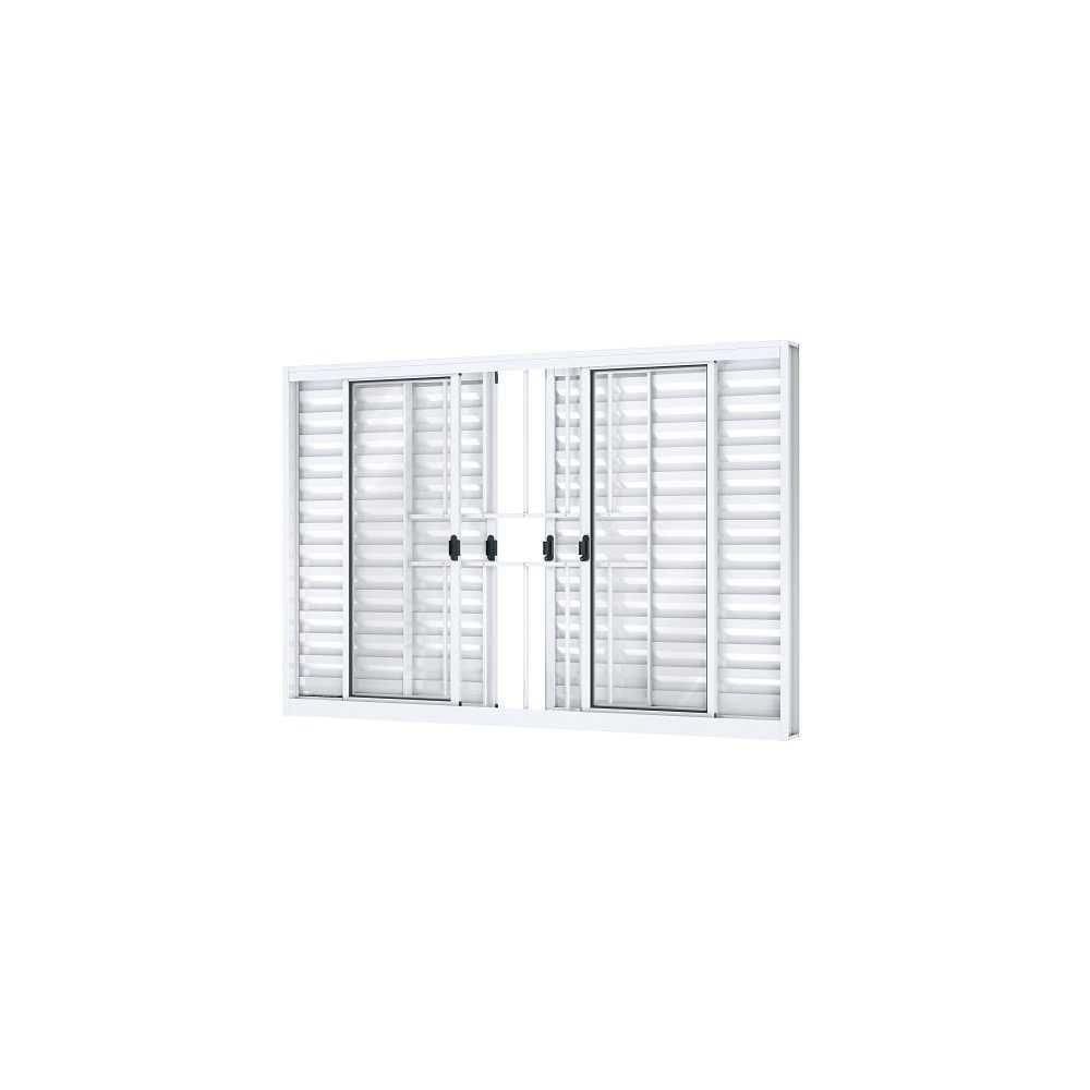 Veneziana Aluminio C-grade Central 10 X 100 X 150cm Riobras