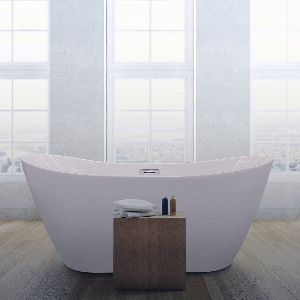 Banheira de Imersão Mavie Design Moderno Branco