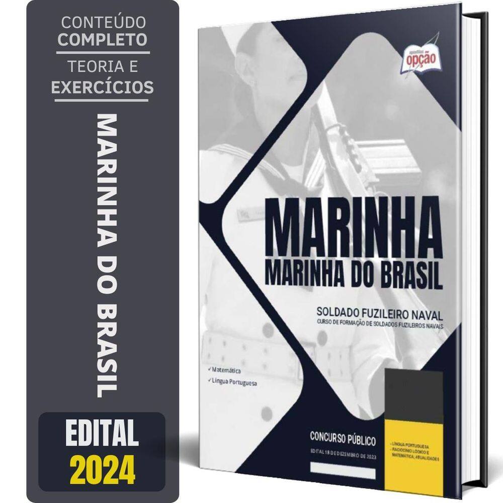 Apostila Marinha Do Brasil 2024 Soldado Fuzileiro Naval