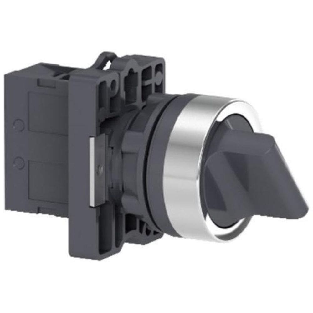 Chave Seletora 22Mm Plástica 2 Posições Fixas 1Na