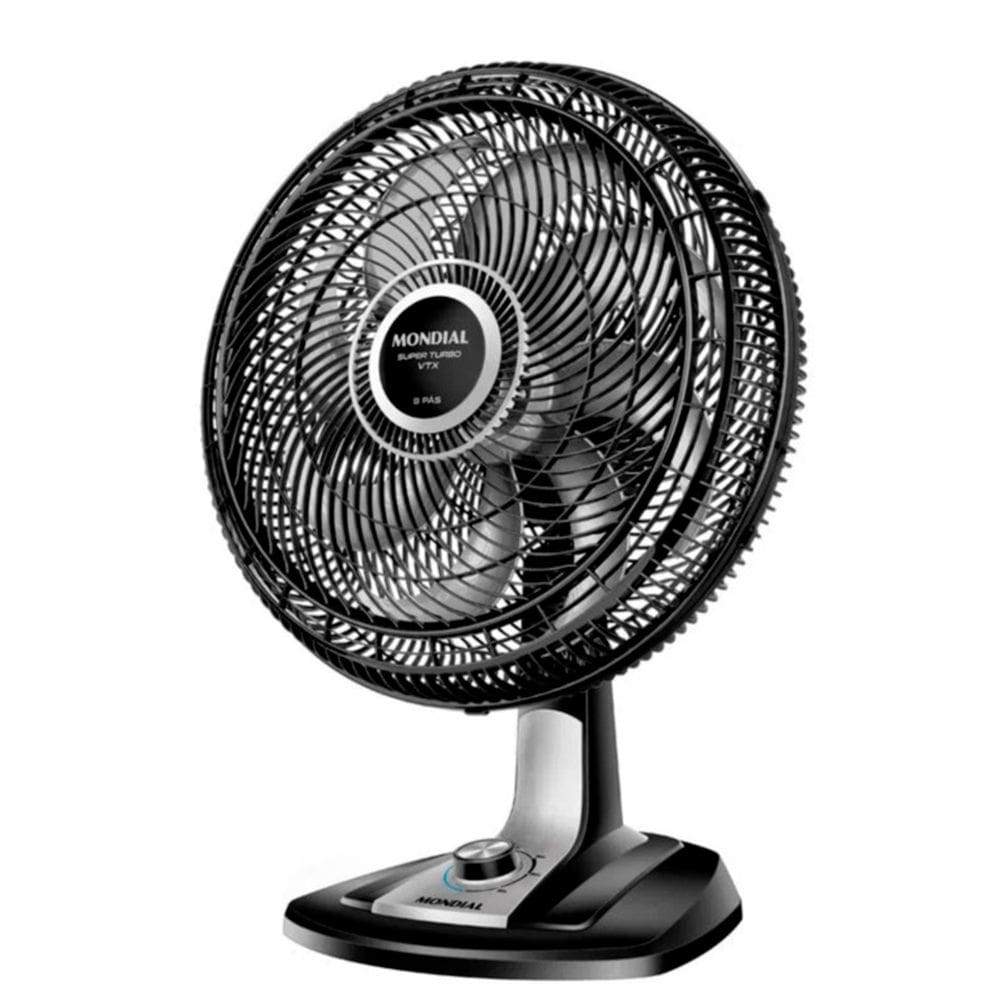 Ventilador de Mesa Mondial Super Turbo 140w 8 Pás VTX-40-8P 127V