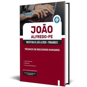 Apostila Prefeitura João Alfredo Pe 2025 Técnico Recursos