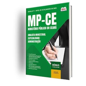 Apostila Mp Ce 2025 Analista Ministerial Especialidade:
