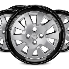 Jogo Calota 4x100/4x108 Aro 14 Design Ka Compatível Ford