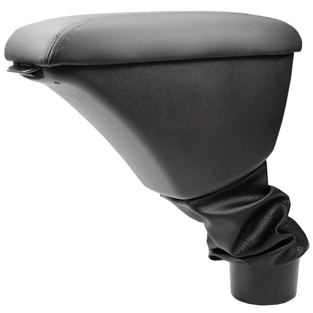 Apoio Encosto Descanso Braço Couro Preto Vw UP 2014 à 2019 Costura Preta Sofisti Car VW11000