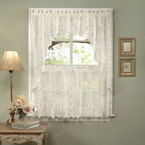 Conjunto de cortinas de cozinha Sweet Home Collection 5 unidades