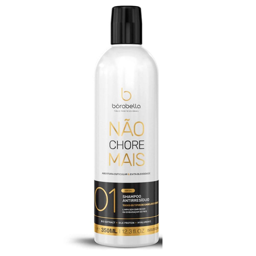 Shampoo Antirresíduo Not Cry More Borabella 350ml