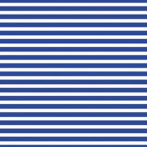 Papel Parede Listrado Azul E Branco Autocolante Sala Quarto