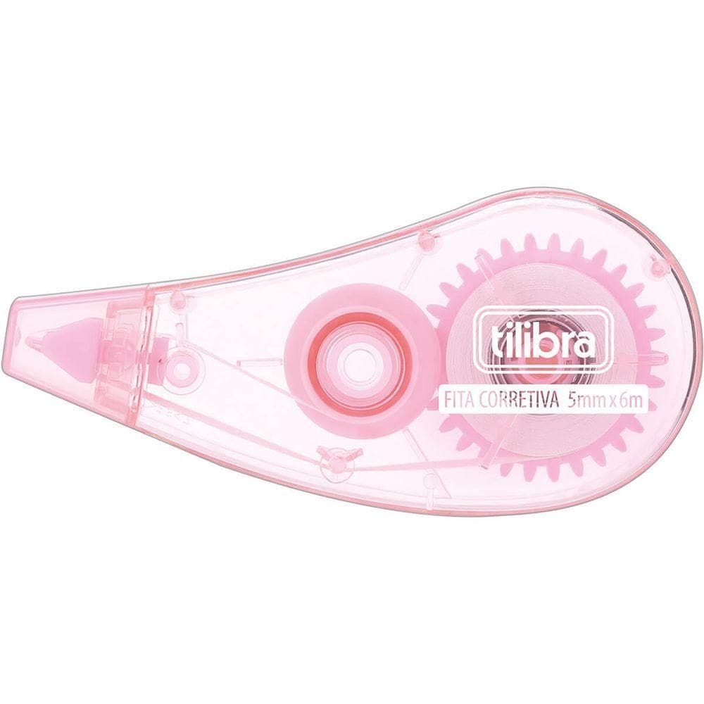 Fita Corretiva Tilibra - 6mx5mm Rosa