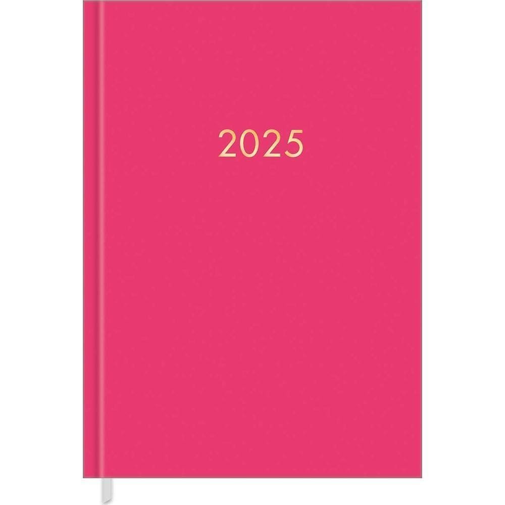 Agenda Costurada Executiva Napoli Rosa 13,4 X 19,2 Cm Tilibra - 2025