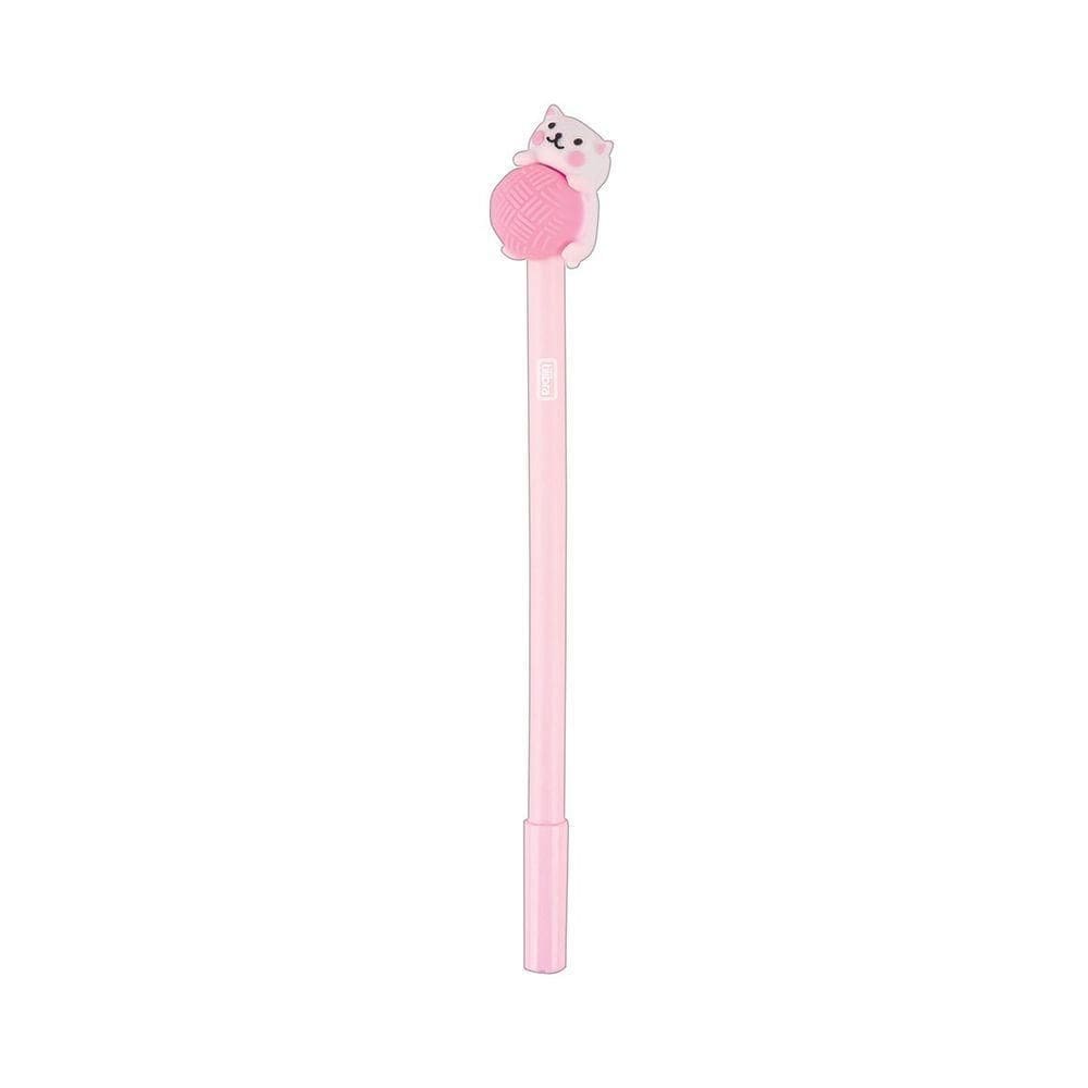 Caneta Gel Patinha Purrfect Tilibra - 0.5mm Rosa