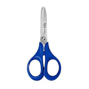 Tesoura Escolar Canhotos Tris - 13cm Azul