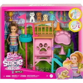 Barbie Stacie Treinadora De Cachorrinhos - Mattel Hrm10