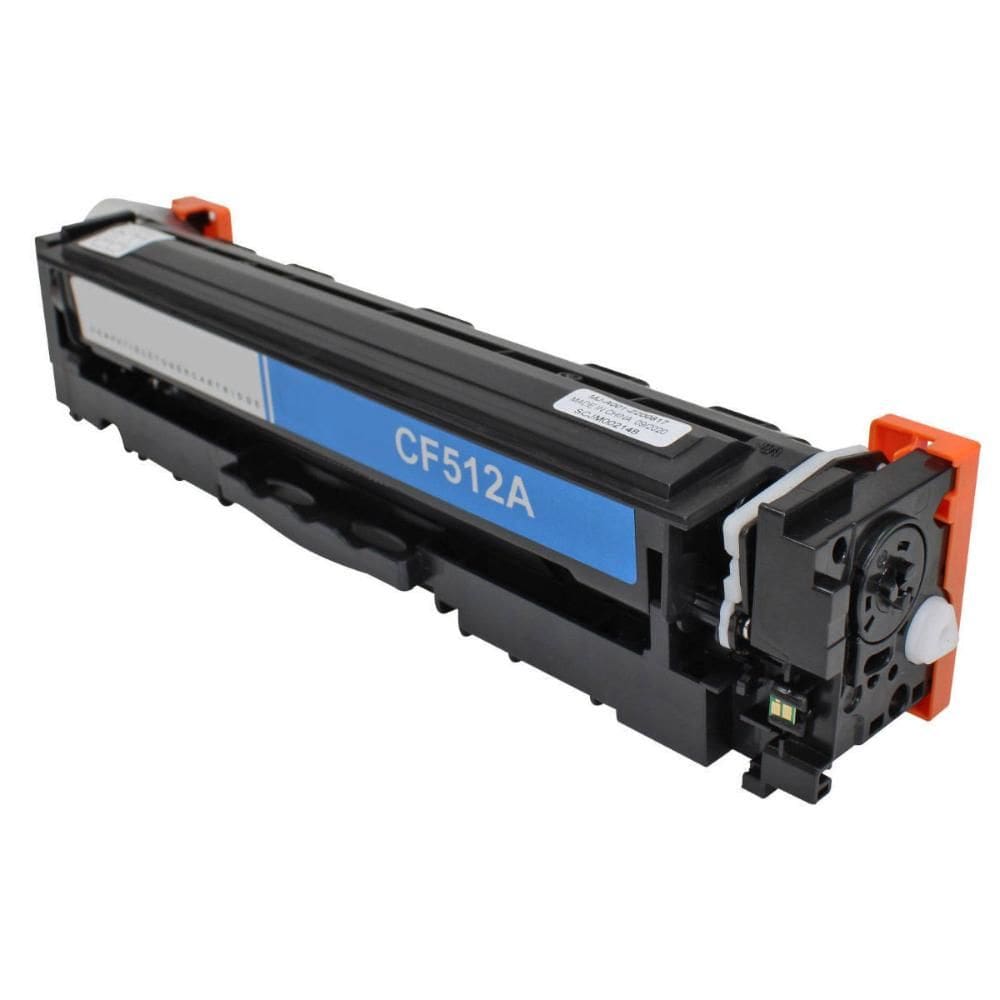 Toner Compatível CF512A - Para impressoras a laser coloridas