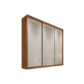 Guarda Roupa 3 Portas De Correr E 8 Gavetas Arezzo-medelim Cumaru-fendi - Horizonte
