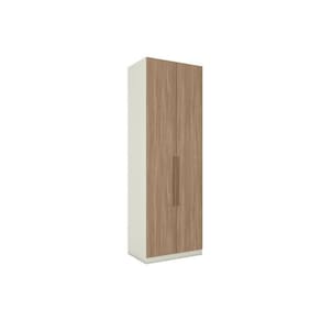Guarda Roupa Modulado C- 2 Portas Mc08 Seletto Areia-jequitibá - Henn