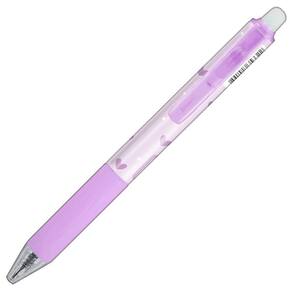 Caneta Gel Apagável Tilibra - Coração 0.5mm Lilas