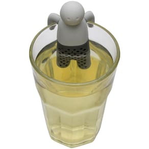 Infusor De Chá Homem Silicone 8,5x4,5x3,5cm