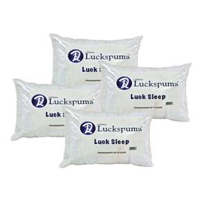 Travesseiro Espuma Luck Sleep Flocos Kit C/ 4 Un (45x65) - Luckspuma