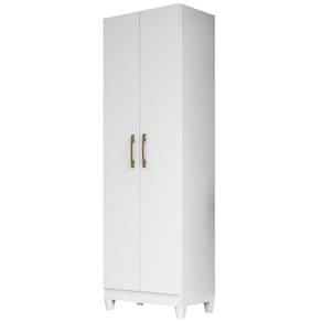 Armário Multiuso New íris 2 Portas Branco Moval