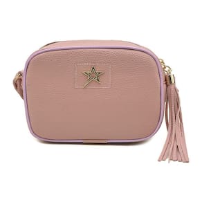 Bolsa Feminina Casual Alça Regulável Transversal Rosa