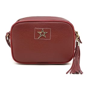 Bolsa Feminina Casual Alça Regulável Transversal Bordô