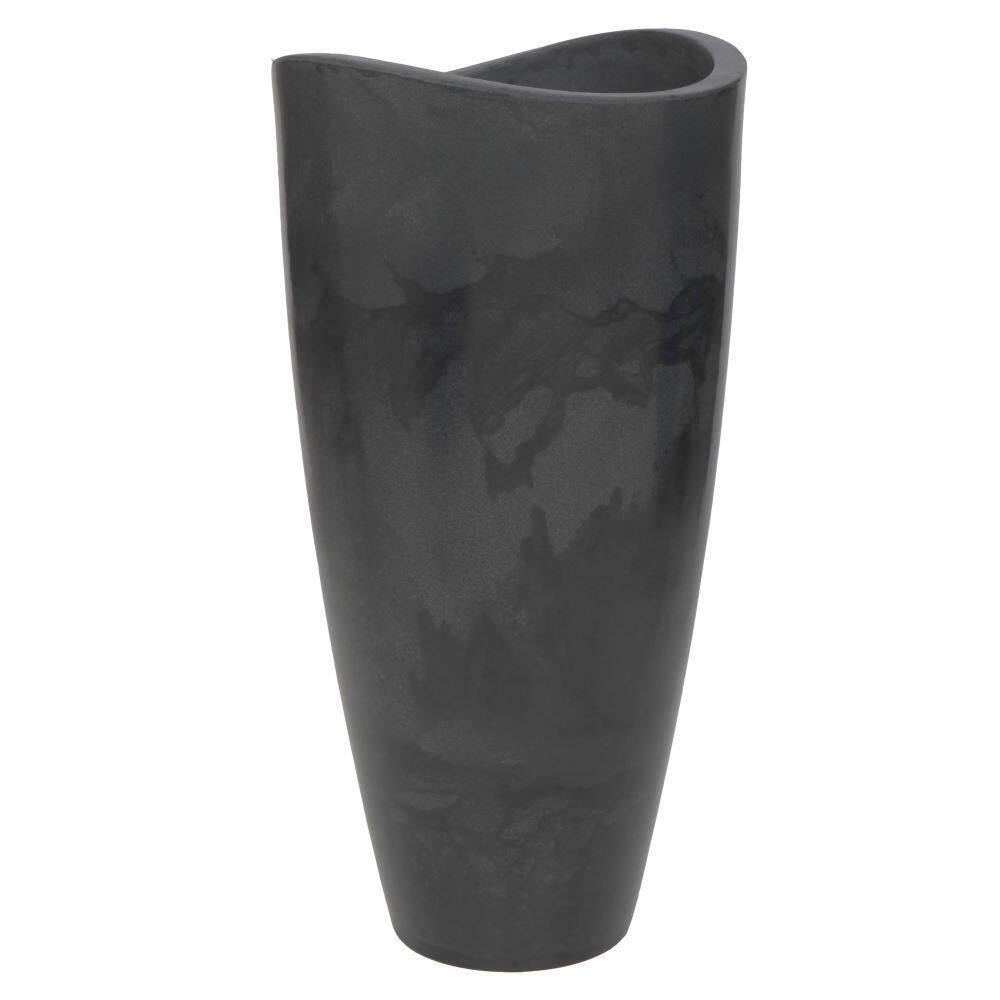 Vaso Copacabana Alto Brilho 45x90cm Antique Preto