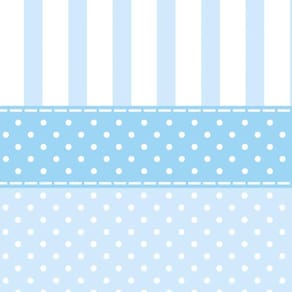 Papel Parede Listra E Faixa Azul Claro Autocolante Lavavel