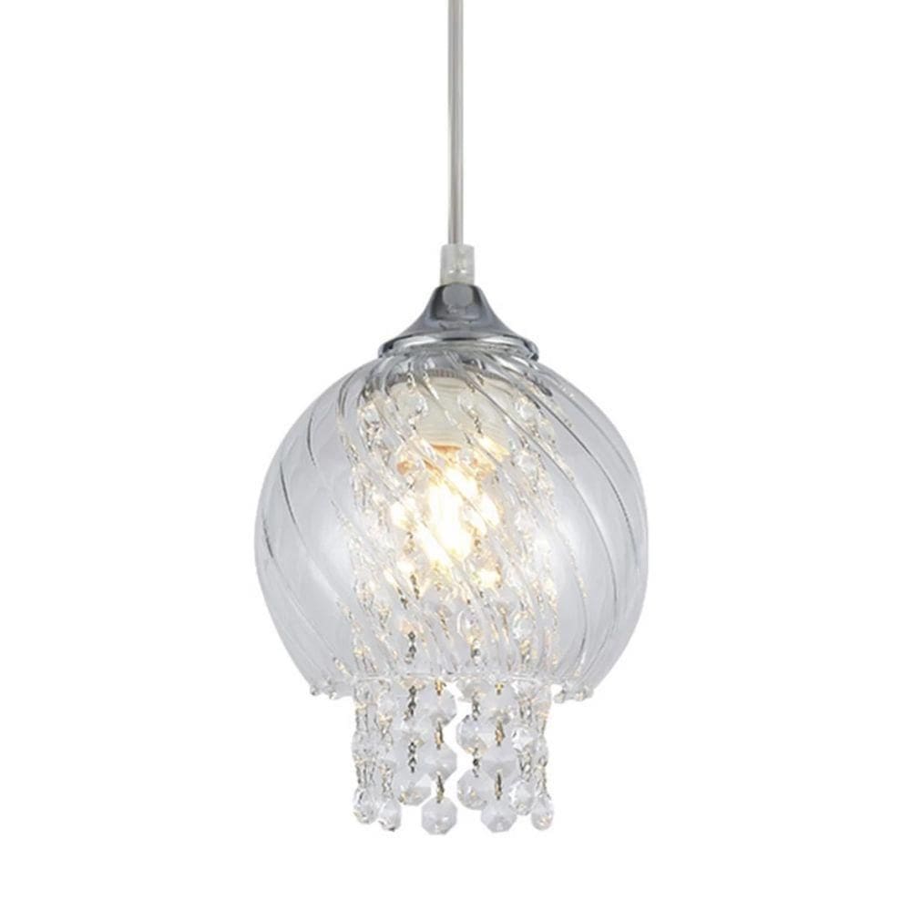 Pendente Taschibra Diana Transp 1lamp E27 15050900