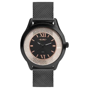 Relógio Euro Feminino Soul Preto - Eu2039Ji/4C